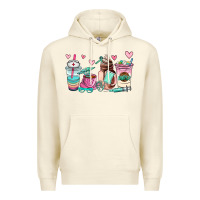 Sandshell nurse  coffee cup Premium Hoodie - AdoDesignShop