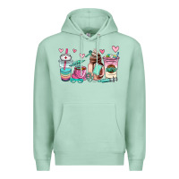 Seafoam nurse  coffee cup Premium Hoodie - AdoDesignShop