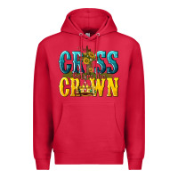 Cardinal the cross before the crown Premium Hoodie - texasbilliewilder