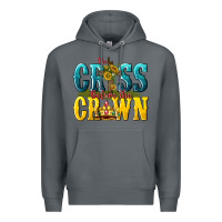 Rock the cross before the crown Premium Hoodie - texasbilliewilder