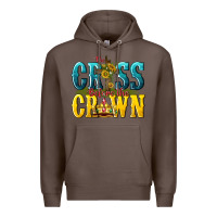 Coffee the cross before the crown Premium Hoodie - texasbilliewilder