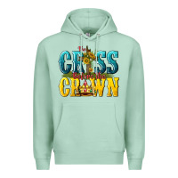 Seafoam the cross before the crown Premium Hoodie - texasbilliewilder