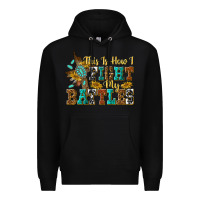 Black this is how i fight my battles Premium Hoodie - texasbilliewilder