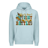 Blue Mist this is how i fight my battles Premium Hoodie - texasbilliewilder