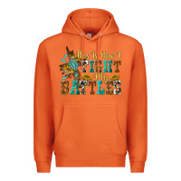 Carrot this is how i fight my battles Premium Hoodie - texasbilliewilder