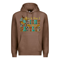 Chestnut this is how i fight my battles Premium Hoodie - texasbilliewilder