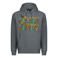 Rock this is how i fight my battles Premium Hoodie - texasbilliewilder