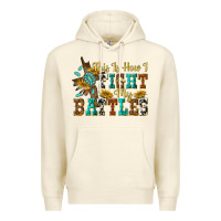 Sandshell this is how i fight my battles Premium Hoodie - texasbilliewilder
