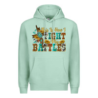 Seafoam this is how i fight my battles Premium Hoodie - texasbilliewilder