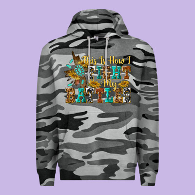 Premium Hoodie this is how i fight my battles