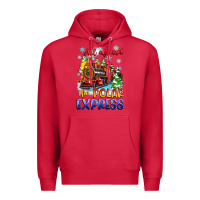 Cardinal all aboard the polar express Premium Hoodie - Zillion Design Studio