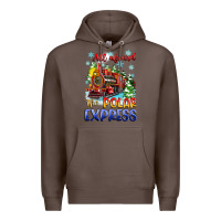 Coffee all aboard the polar express Premium Hoodie - Zillion Design Studio