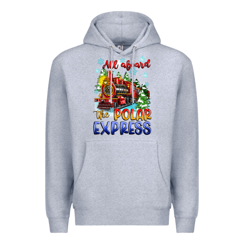 All Aboard The Polar Express Premium Hoodie by Zillion Design Studio | Teevron