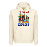 Sandshell all aboard the polar express Premium Hoodie - Zillion Design Studio