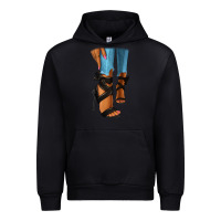 Black black heels black fashion girl Urban Hoodie - RanaPortraitStore