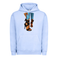 Pigment Grape Ice black heels black fashion girl Urban Hoodie - RanaPortraitStore