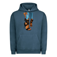 Pigment Midnight Navy black heels black fashion girl Urban Hoodie - RanaPortraitStore