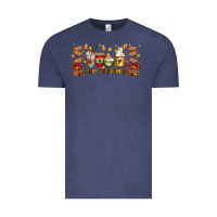 Vintage Denim Christmas coffee cups Vintage Tee - Artiststas