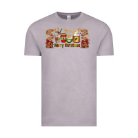 Vintage Zinc Christmas coffee cups Vintage Tee - Artiststas