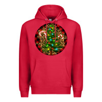 Cardinal Christmas Tree Premium Hoodie - RanaPortraitStore