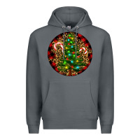 Rock Christmas Tree Premium Hoodie - RanaPortraitStore