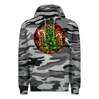 Slate Camo Christmas Tree Premium Hoodie - RanaPortraitStore