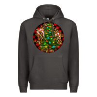 Smoke Christmas Tree Premium Hoodie - RanaPortraitStore