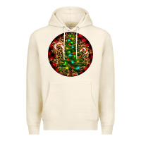 Tofu Christmas Tree Premium Hoodie - RanaPortraitStore