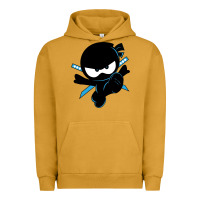 Pigment Peanut Butter ninja kid Urban Hoodie - Unal Design