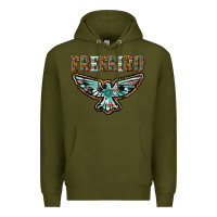 Army Green thunderbird freebird Premium Hoodie - texasbilliewilder