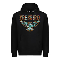 Black thunderbird freebird Premium Hoodie - texasbilliewilder