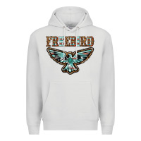 Dove Grey thunderbird freebird Premium Hoodie - texasbilliewilder
