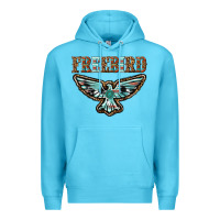Ocean Blue thunderbird freebird Premium Hoodie - texasbilliewilder