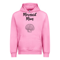 Fuchsia Pink Mermaid mom Urban Hoodie - Unal Design