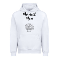 White Mermaid mom Urban Hoodie - Unal Design