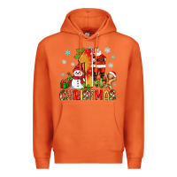 Carrot 1st christmas santa and snowman Premium Hoodie - Zillion Design Studio