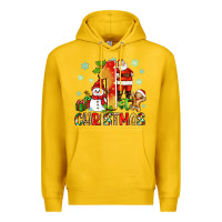 Lemon 1st christmas santa and snowman Premium Hoodie - Zillion Design Studio