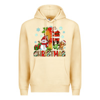 Pina Colada 1st christmas santa and snowman Premium Hoodie - Zillion Design Studio