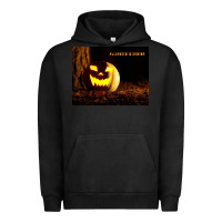 Pigment Black Halloween Is Coming Urban Hoodie - Unal Design