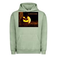 Pigment Oil Green Halloween Is Coming Urban Hoodie - Unal Design