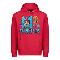 Cardinal 1st christmas gingerbread boy Premium Hoodie - Zillion Design Studio