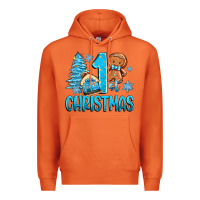 Carrot 1st christmas gingerbread boy Premium Hoodie - Zillion Design Studio