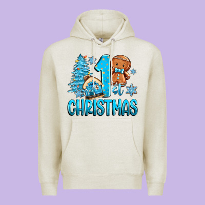 1st Christmas Gingerbread Boy Premium Hoodie Designed By Zillion Design Studio