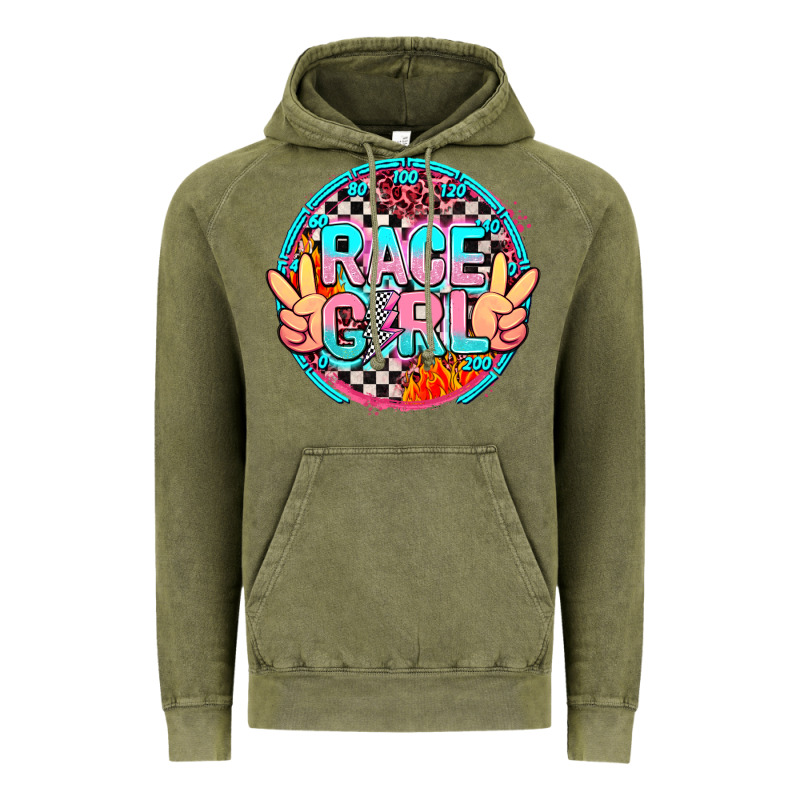 Race Girl Vintage Hoodie by AdoDesignShop | Teevron