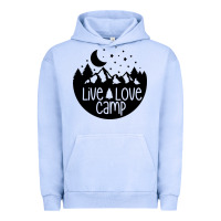 Pigment Grape Ice Live Love Camp Urban Hoodie - Unal Design