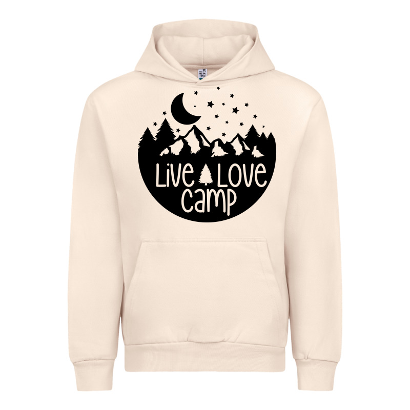 Live Love Camp Urban Hoodie by Unal Design | Teevron