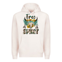 Pale Pink western boho free spirit Premium Hoodie - texasbilliewilder