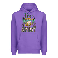Purple western boho free spirit Premium Hoodie - texasbilliewilder