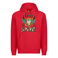 Red western boho free spirit Premium Hoodie - texasbilliewilder