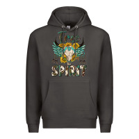Smoke western boho free spirit Premium Hoodie - texasbilliewilder